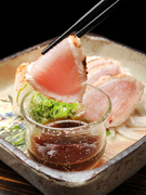 Kirakutei_Seared Kyoto pedigree chicken, which one can savour due to the freshness of the ingredients