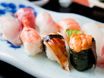 Otayan_Top Nigiri (Nigiri sushi), a dish made taking into acount where its ingredients come from