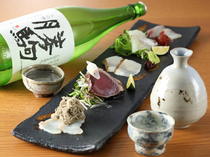 Musshu Mizuki_[Assorted Sashimi Platter of Our Recommendation] -Enjoy tasting seasonal seafood.