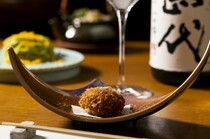 Musshu Mizuki_Creative Japanese Cuisine Course - A marriage of Japanese cuisine and sake. The sake is selected by a sommelier.