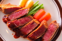 Bungo Beef Steak Restaurant Somuri Nakasu Branch_Beef Fillet Cutlet