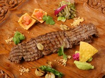 Mexican Restaurant ViVA LA ViDA_Tampiquena Steak - You can enjoy steak with real Mexican style. *served with 4 pieces of tortilla