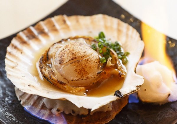 Scallops. The jewels of the sea.