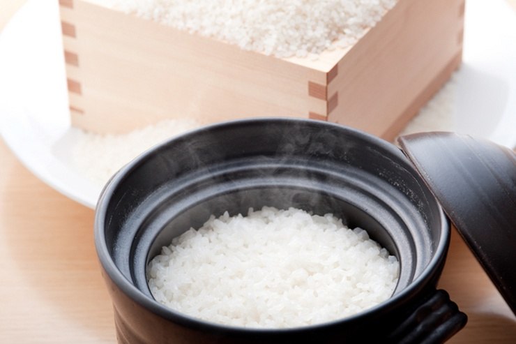 Rice is the staple food in Japan.