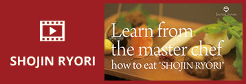 Japanese Dining Etiquette - SHOJIN RYORI