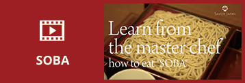 Japanese Dining Etiquette - SOBA