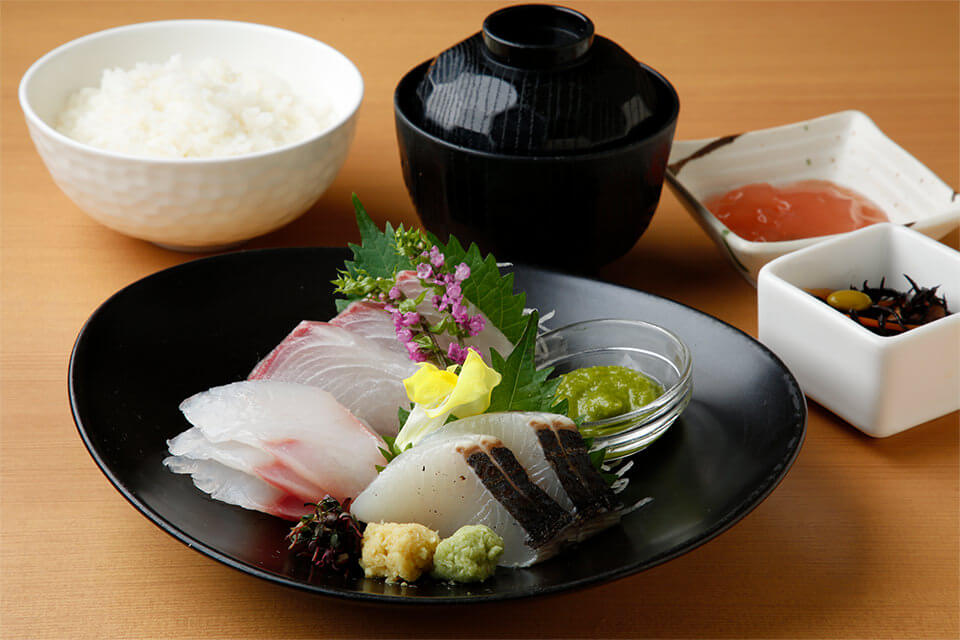 Set Meal with Sashimi with Kochi's Fresh Seafood image