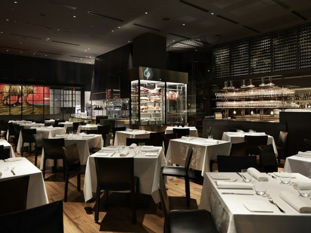 A luxurious restaurant in Tokyo where one can enjoy exquisite steak