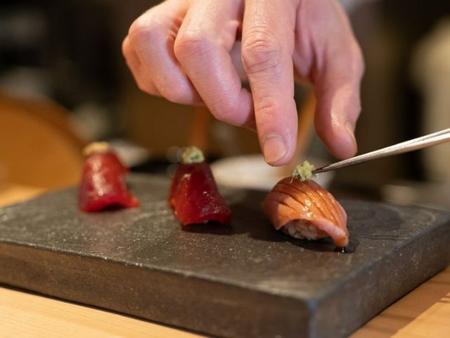 Cherry Albacore Sushi Board