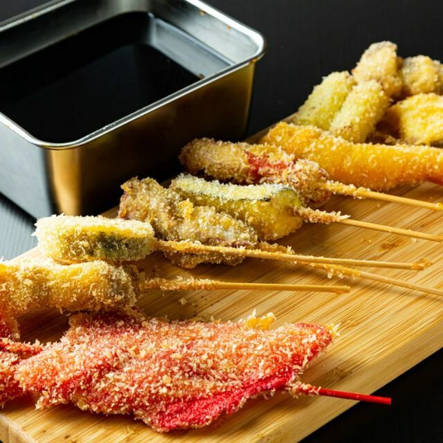 15 Izakaya Serving Kushikatsu, Renowned Food of Osaka Discover Oishii ...