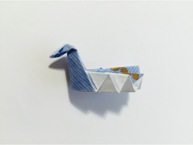 How to make an origami chopstick holder 