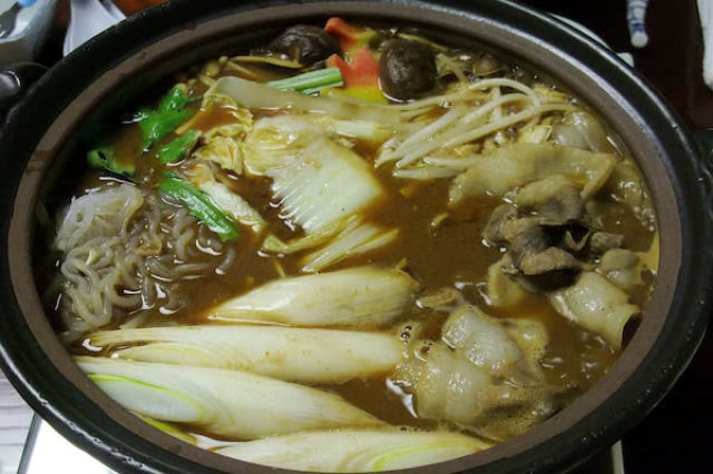 Botan Nabe (Japanese Wild Boar Hotpot)