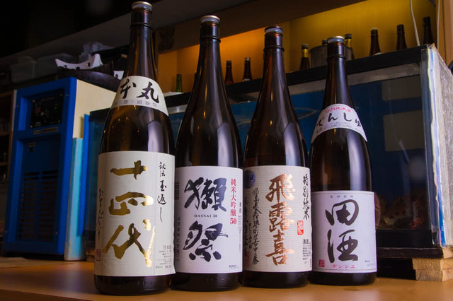 Restaurants where you can drink delicious sake.