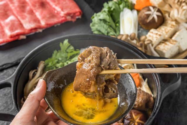 The Best Way to Eat Sukiyaki