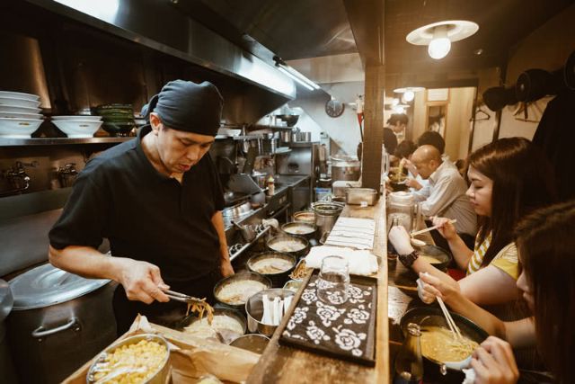 Japanese traditional kitchen - 72 photo