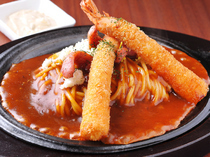 Spaghetti House Chef Meiekinishi_Deluxe Chef (fried prawns & wieners) A/B