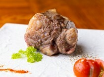 Korean Cuisine Anfan_Salt-Grilled Wagyu Marbled Tail - A must-try dish as a starter before tasting yakiniku.