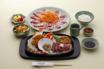 Sandaya Honten -Yasuragi no Sato-_Filet steak & lobster course meal