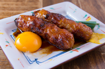 Yakitori no Ippei Main Store_A blend of chicken and pork - our "Tsukimi Tsukune"
