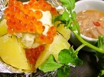 Izakaya Shishito_Famous Hokkaido dish. Kita Akari Jyaga Butter (potato topped with butter)