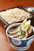 Kiyose Soba Kashiwaya_Duck Seiro Soba (chilled soba noodles)