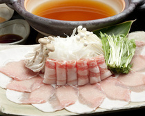 Agu Shabu Shabu Nabe Soba Kaiseki Ryukyu Dining Touka_Agu pork shabu shabu nabe hot pot (servings for 2-3 people)
