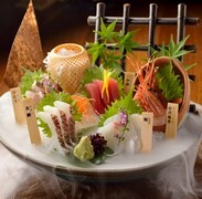 Kutsurogi Umasake Kakoiya Sendai Ekimae Branch_Five Sashimi Platter