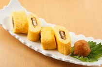 Maruya Honten Meieki Branch_Specialty Umaki (omelette-wrapped eel)