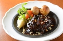 Asakusa Kitchen Omiya Nagoya Buidling Branch_[Omiya specialty Hamburg steak], full of meaty flavor and great texture