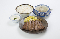 Aji no Gyutan Kisuke Nagoya branch _[Limited Special-Cut Thick Grilled Set Lunch] with our juicy, thickly-cut beef tongue