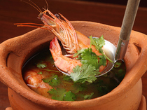 Thai&Asian Bistro Spice Lip - Dainagoya building branch  _[Tom Yam Kung], a spicy shrimp soup