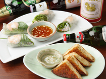 Thai&Asian Bistro Spice Lip - Dainagoya building branch  _Crunchy [Vietnamese Raw Spring Roll]