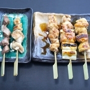 Torisei Kyoto Tower Sando branch_Strongly recommended [Five Assorted Skewers]