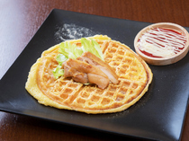 Tapioca Belize_You will be addicted to its browned and crispy texture! [Browned Cheese Waffle] 