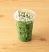Tsujiri Cafe_[Kyo Latte Matcha Ice Cream] Enjoy a combination of Uji matcha green tea and milk.
