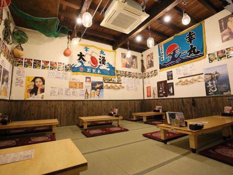 Hakodate Marukan Gyogyobu Umigaki Main Branch_Inside view