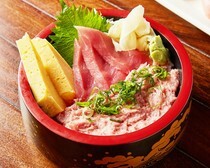 Kaisen Shokuin Ichiba MARUKAMI SHOKUDO Dockyard_Negitoro Rice Bowl (minced fatty tuna with welsh onion)