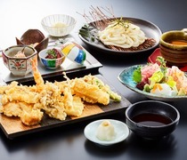 Washoku Satoumi Satoyama_Takumi Tempura Course - Enjoy Japanese food that uses carefully selected ingredients.