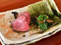 Waki Syun_Grilled lean meat and seasonal vegetables - The rich flavor and aroma of the meat melt your heart.