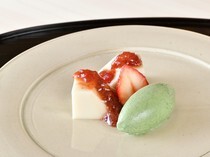 Waki Syun_Seasonal dessert - The playful creativity enhances the aftertaste of the dishes.