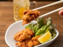 Izakaya Asahi_Deep-fried Chicken - with crispy skin and juicy meat. It goes great with beer.