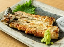 Robatayaki Isshin Moriguchi Branch_Premium Unagi Shirayaki - Part 3 of the Three Signature Dishes.