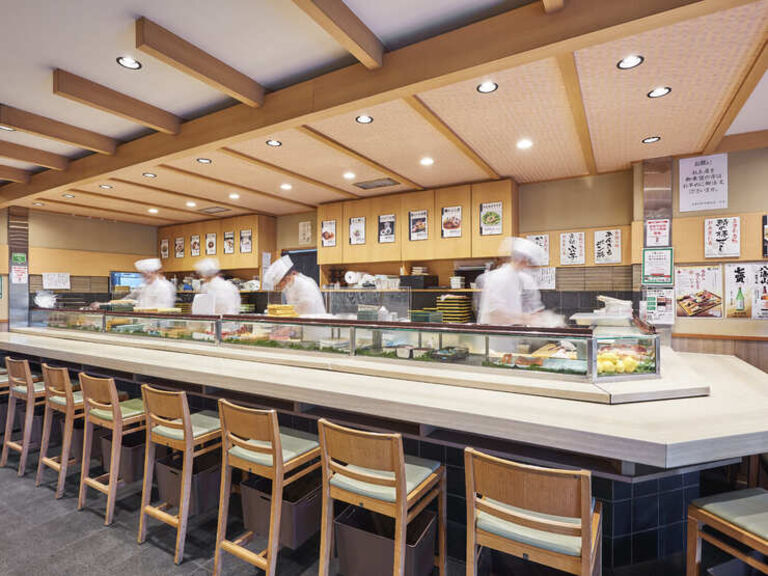 Umegaoka Sushi no Midori Souhonten Ginza Branch_Inside view