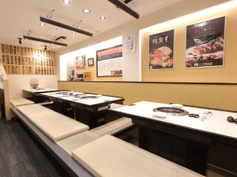 Cow specialty store Itamae Yakiniku Ichigyu Namba Dotonbori Branch_Inside view