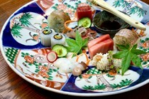 The New World_Today's Sashimi assortment