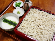 Hagi no Chaya_Tsuke tororo soba, served with sticky grated yam dipping sauce