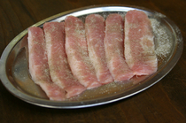 Sumiyaki Koya_Our melt-in-the-mouth "Tontoro jowel steak"