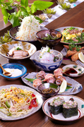 Location Dining Nagi_Okinawa total satisfaction 3,780JPY course
