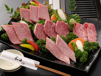 Yakiniku Motoyama Shinjuku Branch_Lean Meat Jungle. A dish where you can enjoy the carefully-chosen lean meat!