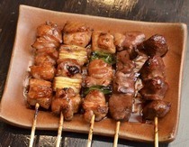 Soshu Torigin Kamonomiya Branch_Yakitori (grilled chicken skewer) course (5 skewers)